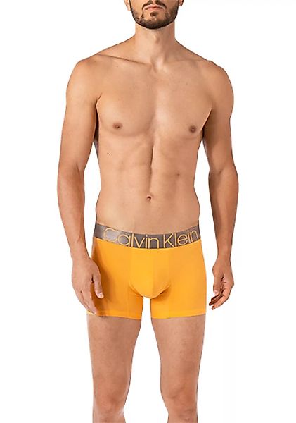 Calvin Klein – Elastische Unterhose aus Baumwolle in Gelb günstig online kaufen