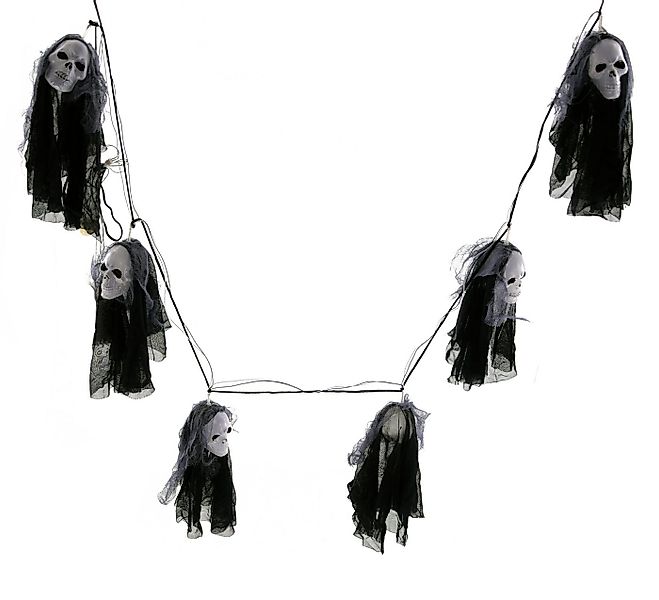 F.I.G. Dekoobjekt Halloween Dekoration - Lichterkette 6 Geister (1,80m), Le günstig online kaufen