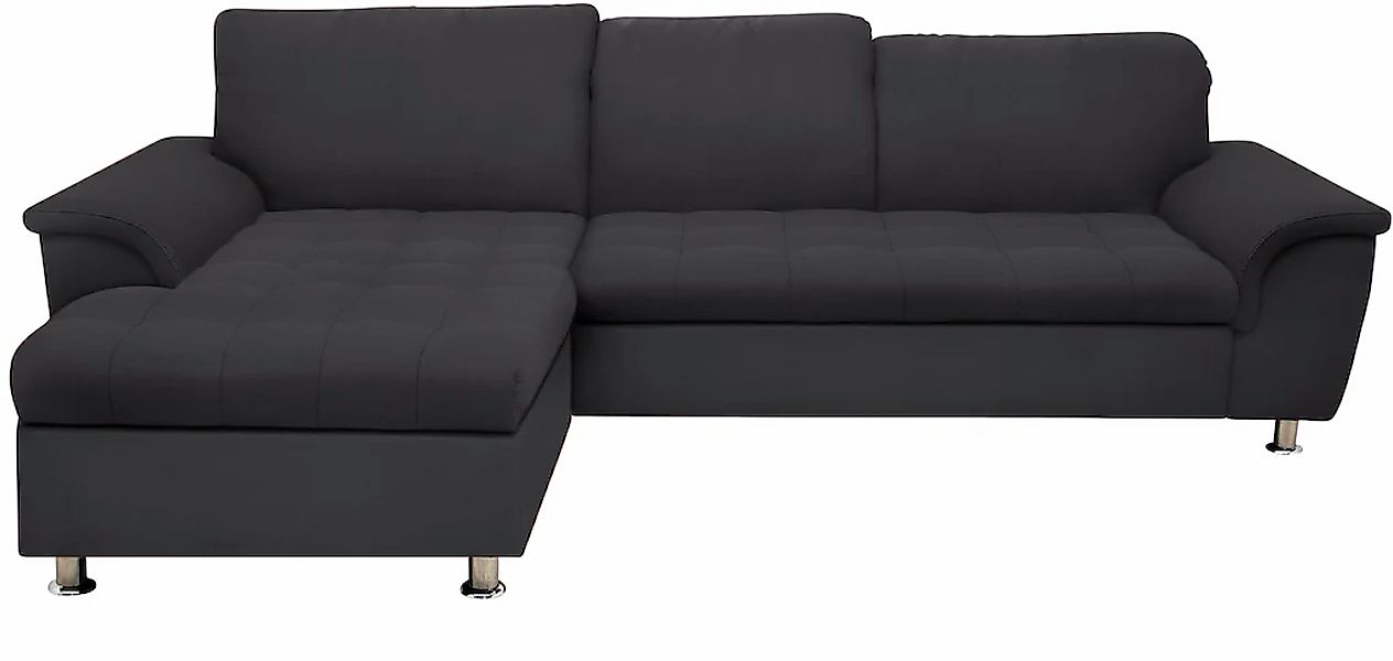 DOMO collection Ecksofa "Franzi Steppung im Sitzbereich B7T/H: 278/162/80 c günstig online kaufen