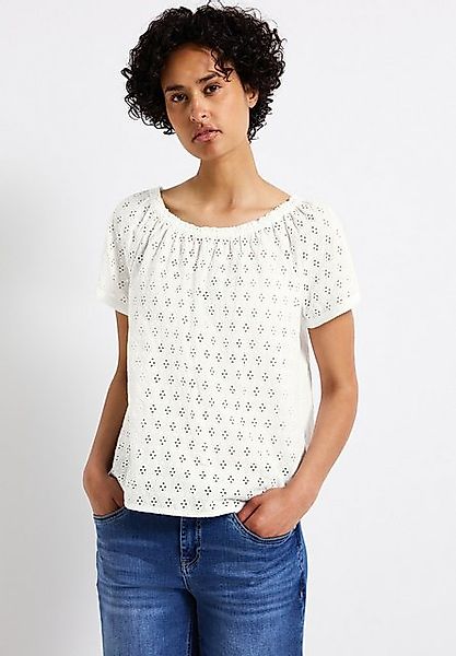 STREET ONE Carmenbluse aus reiner Baumwolle günstig online kaufen