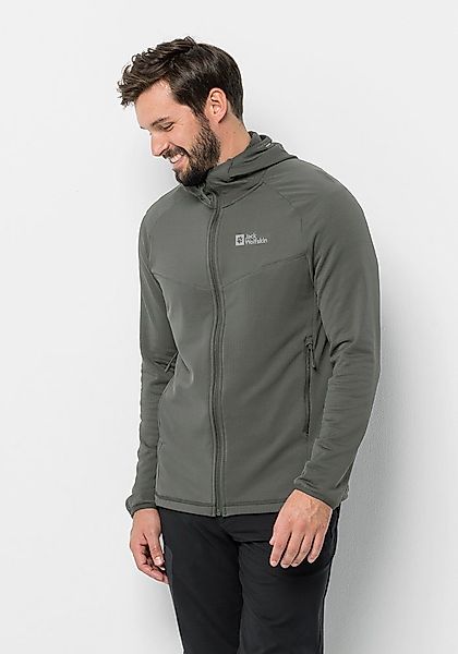 Jack Wolfskin Fleecejacke "KOLBENBERG HOODED FZ M" mit Kapuze günstig online kaufen