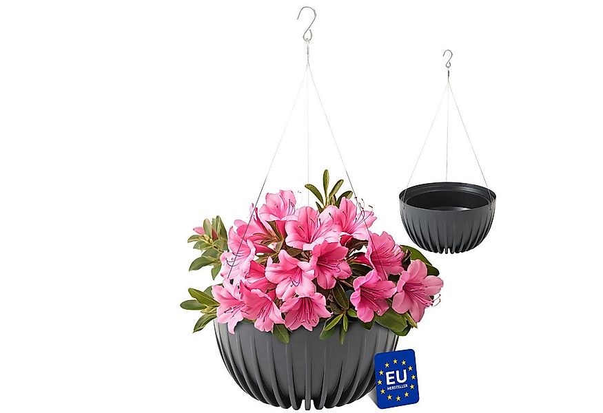 KONZEPT Blumenampel hängend Blumentopf 30cm Durchmesser, Hängetopf für Pfla günstig online kaufen