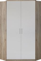 Wimex Eckkleiderschrank "Tromo" mit Hochglanz-Front, verchromte Leisten und günstig online kaufen