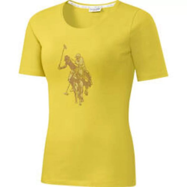 U.S. POLO ASSN. Damen T-Shirt mit Strass günstig online kaufen