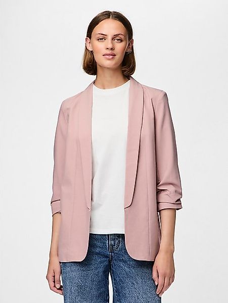 pieces Blusenblazer PCBOSELLA 3/4 BLAZER NOOS mit Faltendetail am Ärmel günstig online kaufen