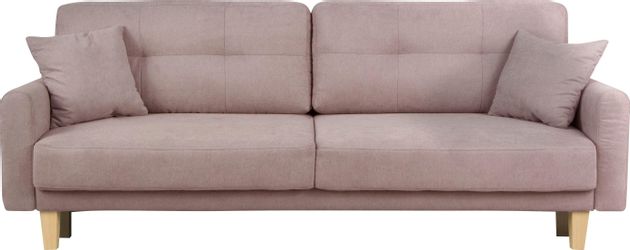 Home affaire 3-Sitzer "TRIPLO optionale Schlafsofa mit Bettkasten, Maße B/T günstig online kaufen
