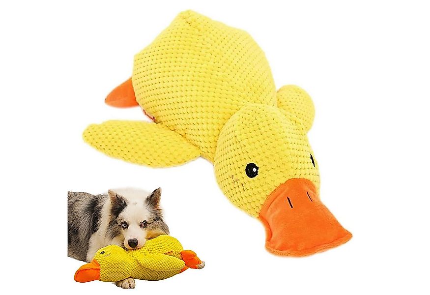 OKWISH Tierkuscheltier Ente Hundespielzeug Plüsch Anti-Stress Spielzeug für günstig online kaufen