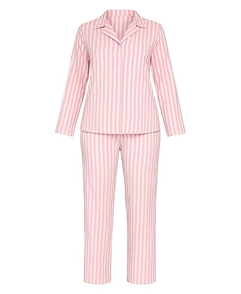 fashionshowcase Pyjama Damen Langarm Schlafanzug mit günstig online kaufen