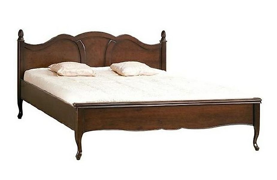JVmoebel Bett Klassisches Doppelbett Betten Leder Textil Echtes Antik Stil günstig online kaufen