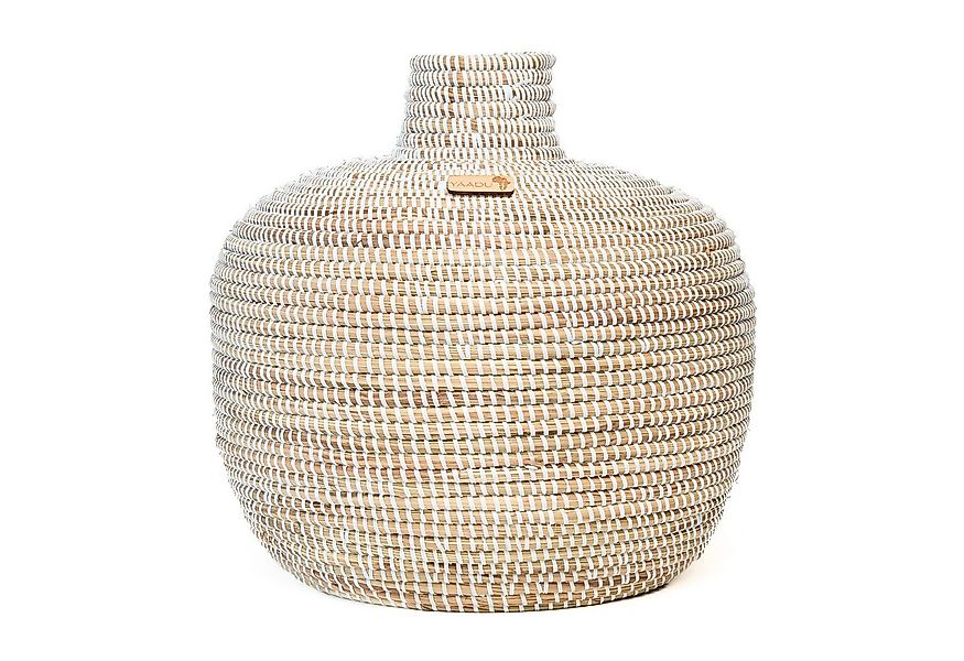 YAADU Bodenvase handgeflochtene Vase - Höhe ca. 37 cm - Trockenblumen, Gräs günstig online kaufen