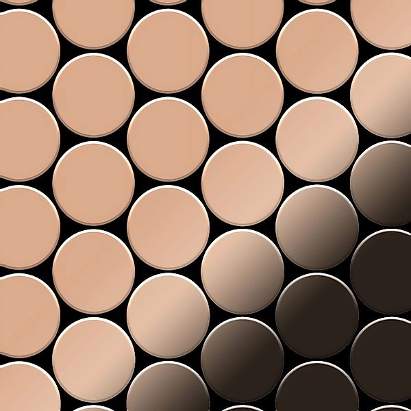 ALLOY Mosaik Fliese Massiv Metall Kupfer Gewalzt Kupfer 1,6mm Stark Medalli günstig online kaufen