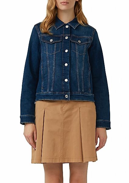 s.Oliver Jeansblazer, mit Taschen günstig online kaufen