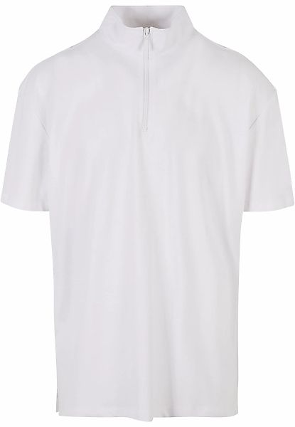 URBAN CLASSICS T-Shirt "Urban Classics Herren Boxy Zip Pique Tee" 1 Stk. tl günstig online kaufen