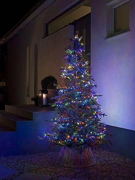 KONSTSMIDE LED-Lichterkette Weihnachtsdeko aussen, 600-flammig, Micro LED C günstig online kaufen