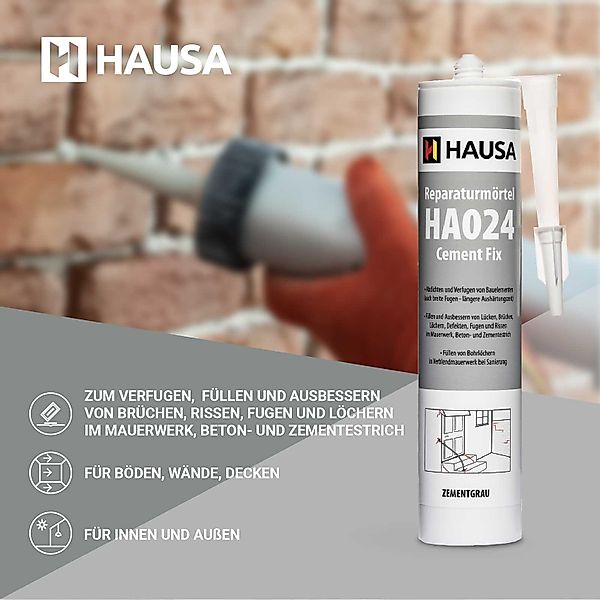 Hausa Reparaturmasse HA024, Reparaturmörtel Cement Fix, günstig online kaufen