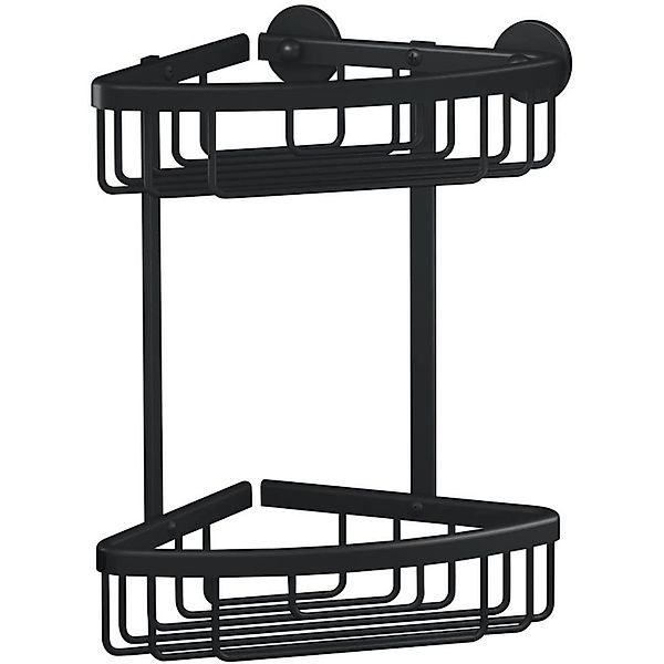 tesa Duschablage ALUXX BLACK Eck-Duschablage zweistöckig, günstig online kaufen