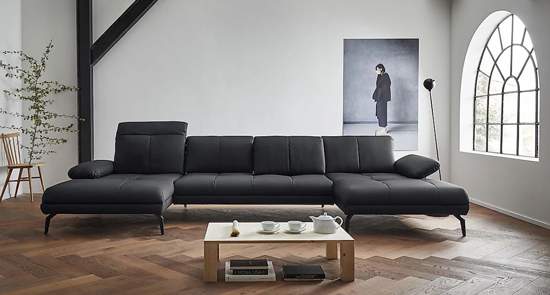 andas Wohnlandschaft "Stenlille Multifunktions-Sofa, U-Form", incl. Sitztie günstig online kaufen