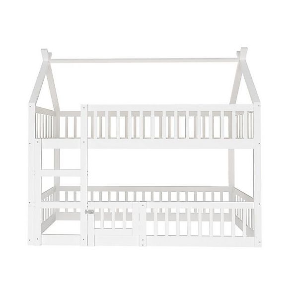 Odikalo Etagenbett Kinderbett Familienbett Treppe Loft Design Massivholzbet günstig online kaufen