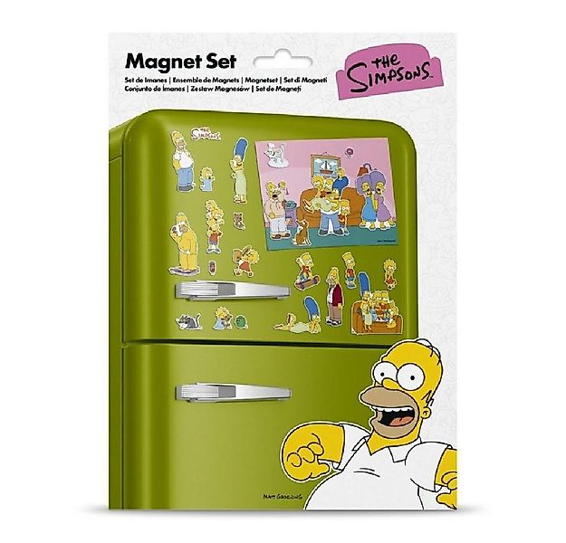 Grupo Erik Dekomagnet The Simpsons Die-cut magnet set günstig online kaufen