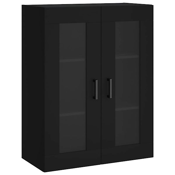 vidaXL Wandschrank Schwarz 69,5x34x90 cm 828477 günstig online kaufen