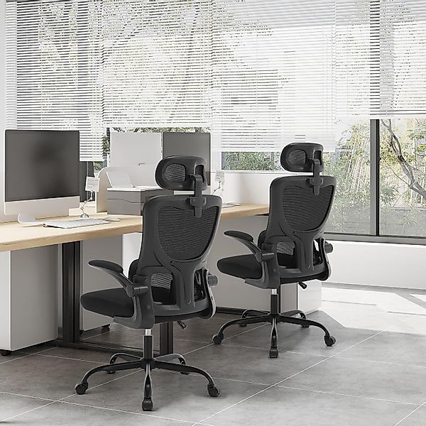 Woltu Bürostuhl (1 St), ergonomisch,Schaukelfunktion, Netzstoff, günstig online kaufen
