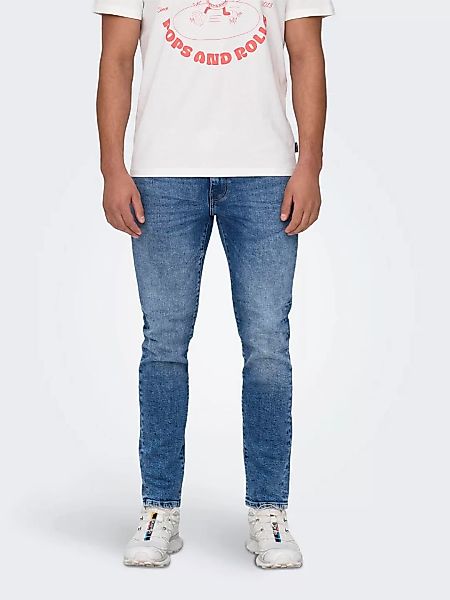 ONLY & SONS Straight-Jeans "ONSWEFT REG. MBD 5094 TAI DNM NOOS", im 4-Pocke günstig online kaufen