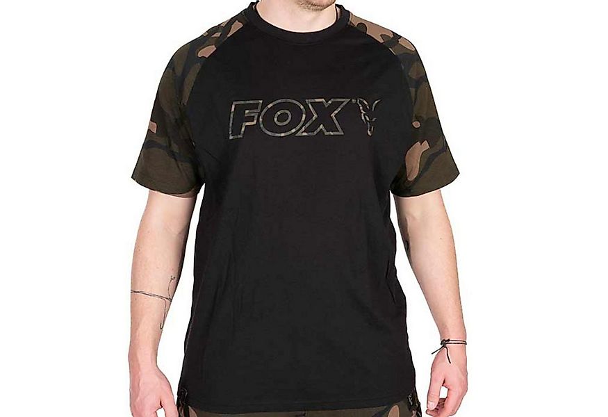 FOX International T-Shirt Fox Black / Camo Outline T-Shirt - Angelshirt günstig online kaufen