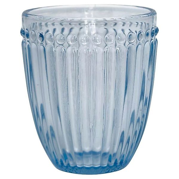 Greengate Wasserglas Alice Pale Blue Glas günstig online kaufen