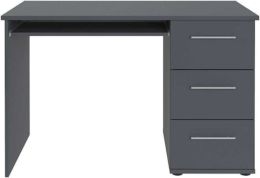 VOGL Möbelfabrik Schreibtisch "Tobi, optional mit Tastaturauszug,", mit 3 S günstig online kaufen