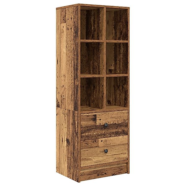 vidaXL Sideboard Braun Regal Altholz Spanplatte günstig online kaufen