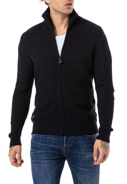 RedBridge Strickjacke Herren Strickjacke Cardigan günstig online kaufen
