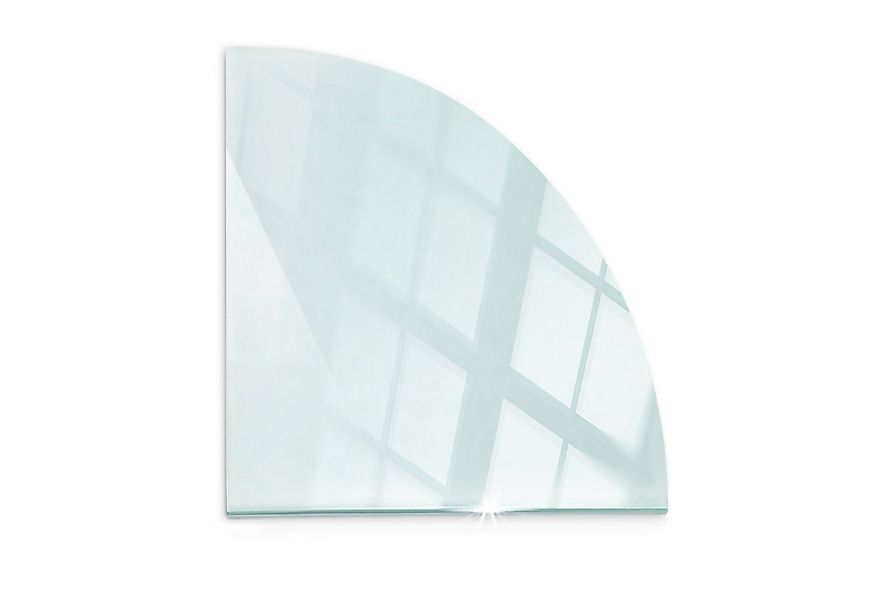 Tulup Bodenschutzplatte Runde Glasplatte für den Kaminofen, Kamin Dekoratio günstig online kaufen