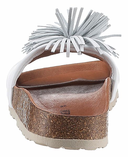 VERBENAS Pantolette "Reina Ecobrush", Sommerschuh, Schlappen, Strandschuh f günstig online kaufen