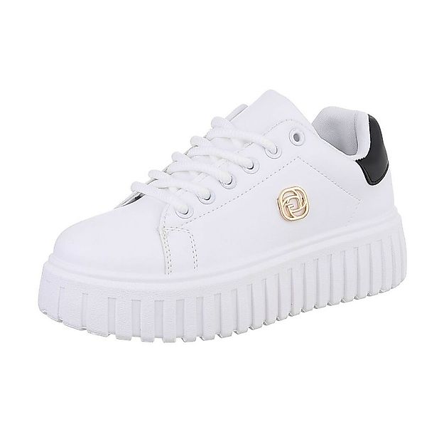 Ital-Design Damen Low-Top Freizeit Sneaker (87451850) Flach Sneakers Low in günstig online kaufen