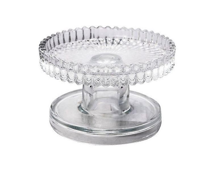 Sandra Rich Kerzenständer Kerzenhalter Ø 10cm "RIM", Kerzenteller mit Fuß, günstig online kaufen