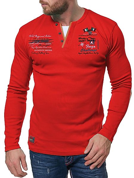 L.gonline Langarmshirt Herren Longshirt, Langarm T-Shirt, günstig online kaufen