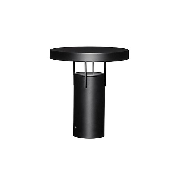 HÜBSCH LED-Akku-Tischlampe BringMe, schwarz matt, Höhe 28 cm günstig online kaufen