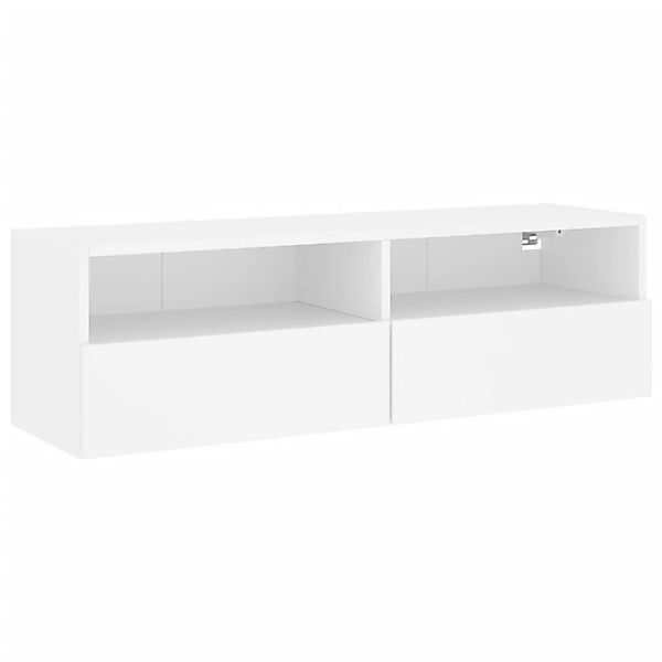vidaXL TV-Wandschrank Weiß 100x30x30 cm Holzwerkstoff 836882 günstig online kaufen