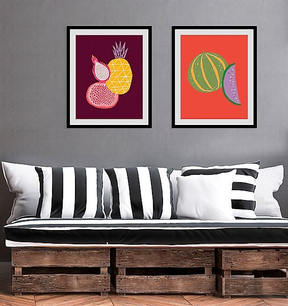 queence Bild "Aylin", Obst-Obst Bilder-Lebensmittel-Essen-Kunst-Figuren, (1 günstig online kaufen