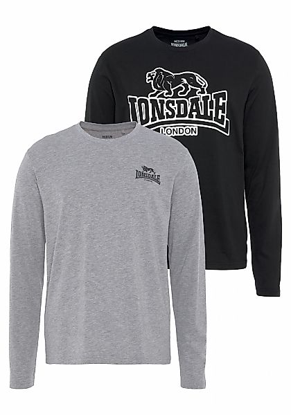 Lonsdale Langarmshirt "FOGORIC" Packung, 2er-Pack, 2 Stk. tlg. günstig online kaufen