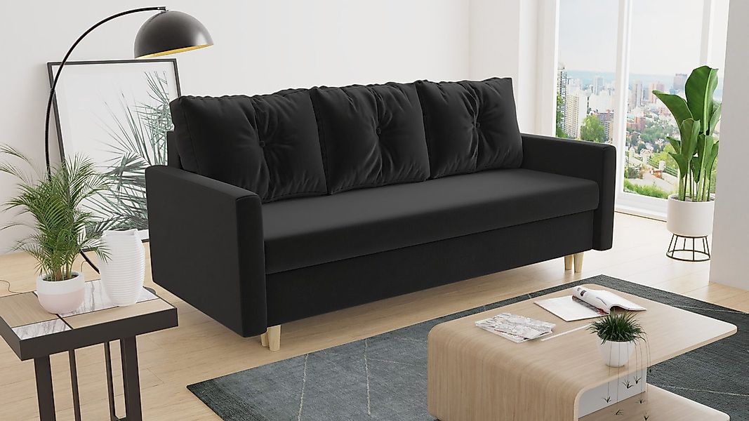 Sofnet Schlafsofa Rico, mit Schlaffunktion und günstig online kaufen