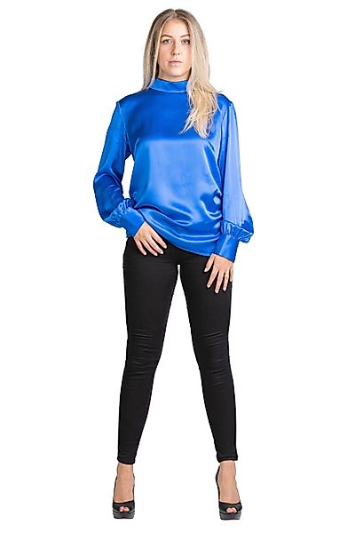 Posh Gear Seidenbluse Damen Bluse Satinoseta günstig online kaufen