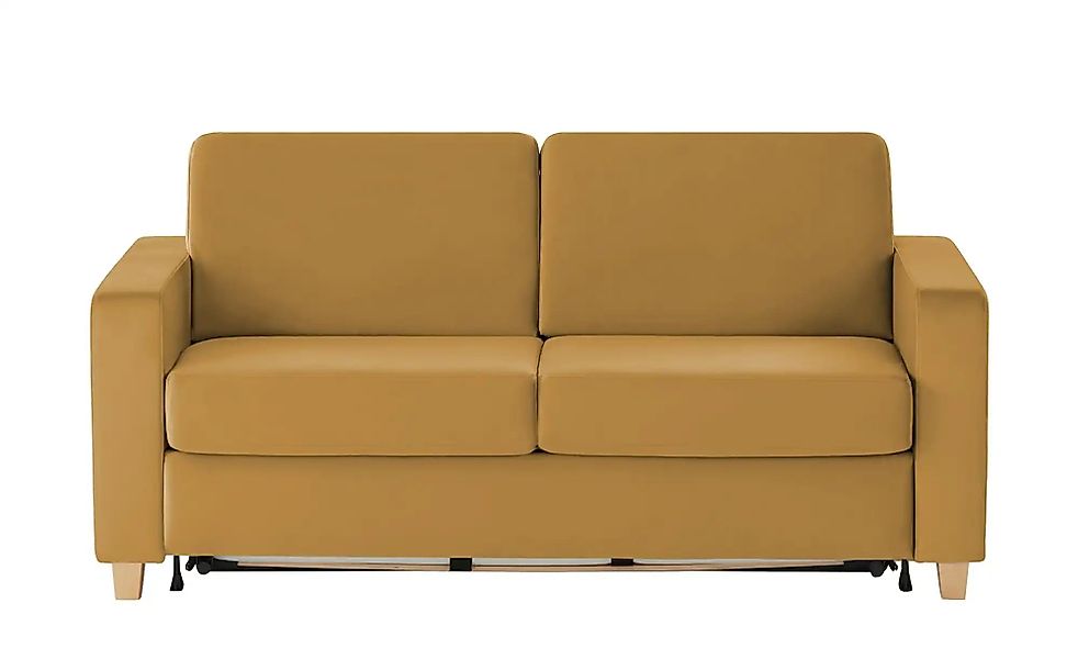 nehl Schlafsofa  Boston Deluxe ¦ gelb ¦ Maße (cm): B: 199 H: 91 T: 103.0 Po günstig online kaufen