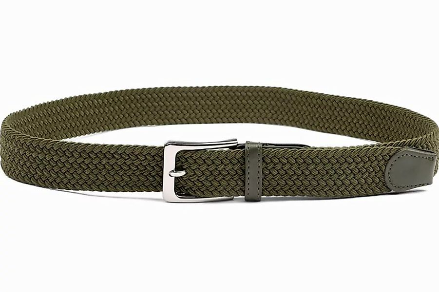 Geflochtene Gürtel Grün - Größe 85 günstig online kaufen