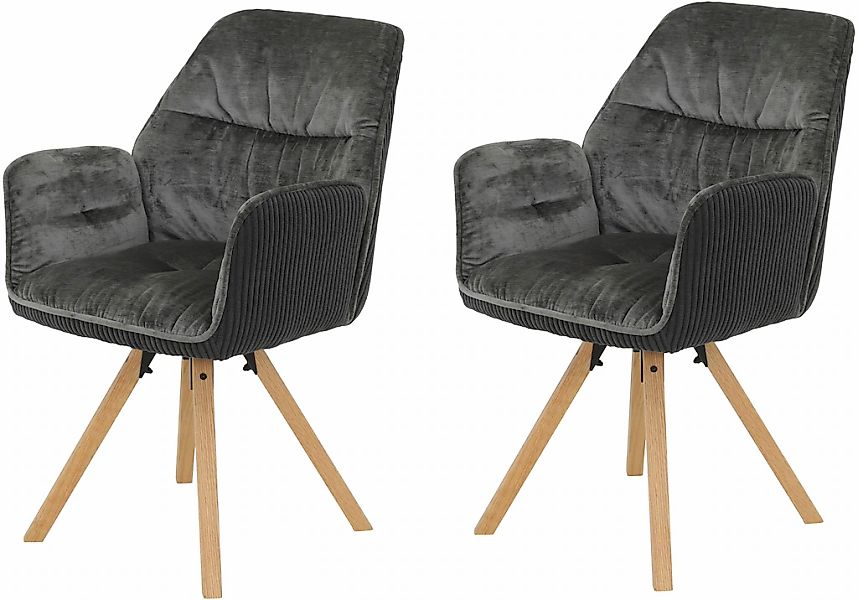 HELA Esszimmerstuhl "BEATRIX", 2er-Set, Auto-Return 270, Gestell Massivholz günstig online kaufen