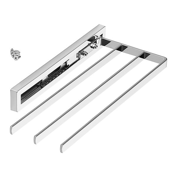 SOTECH Handtuchauszug STYLE 3 Armig Chrom Poliert 325 mm Auszugsweg 145 mm günstig online kaufen