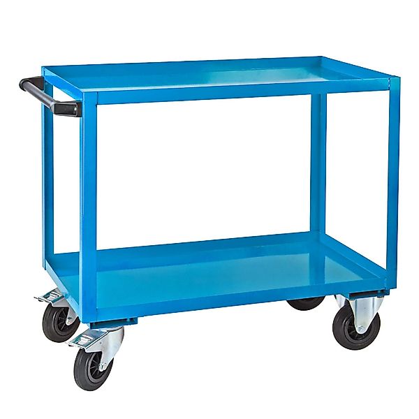 PROREGAL Tischwagen mit 2 Etagen HxBxT 50 x 100 x 91 cm Gesamtraglast 100 k günstig online kaufen