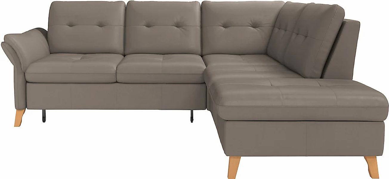 sit&more Ecksofa "Göteborg", Sitztiefenverstellung und Federkern, wahlweise günstig online kaufen