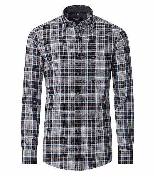 CASAMODA Flanellhemd "CASAMODA Flanellhemd kariert" günstig online kaufen