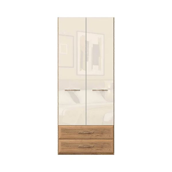 Home affaire Kleiderschrank »Gala, beige hochglänzend UV lackiert, kratzfes günstig online kaufen